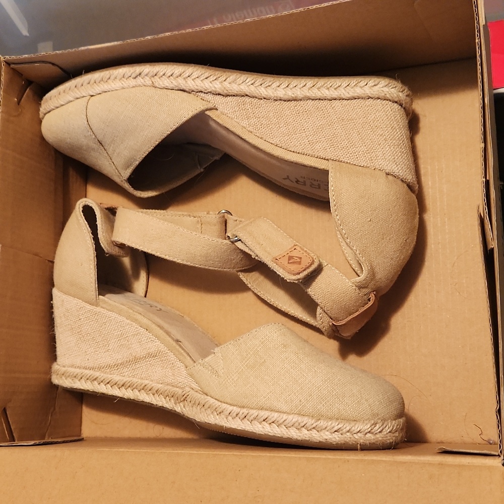 Sperry Wedge sandals with ankle strap